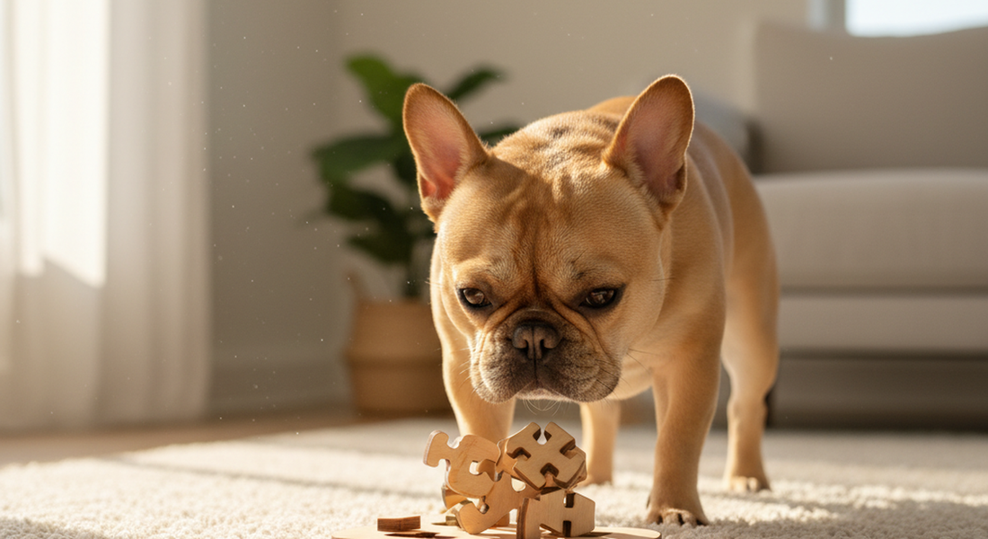 Research Brief: Mind Over Muscle – Low-Impact Brain Games for the Indoor Frenchie