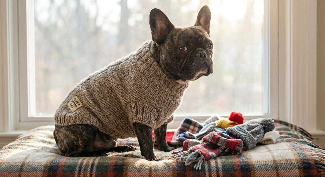 Sweater Weather Wars: How to Dress Your Frenchie Without Losing Your Mind (or a Finger)
