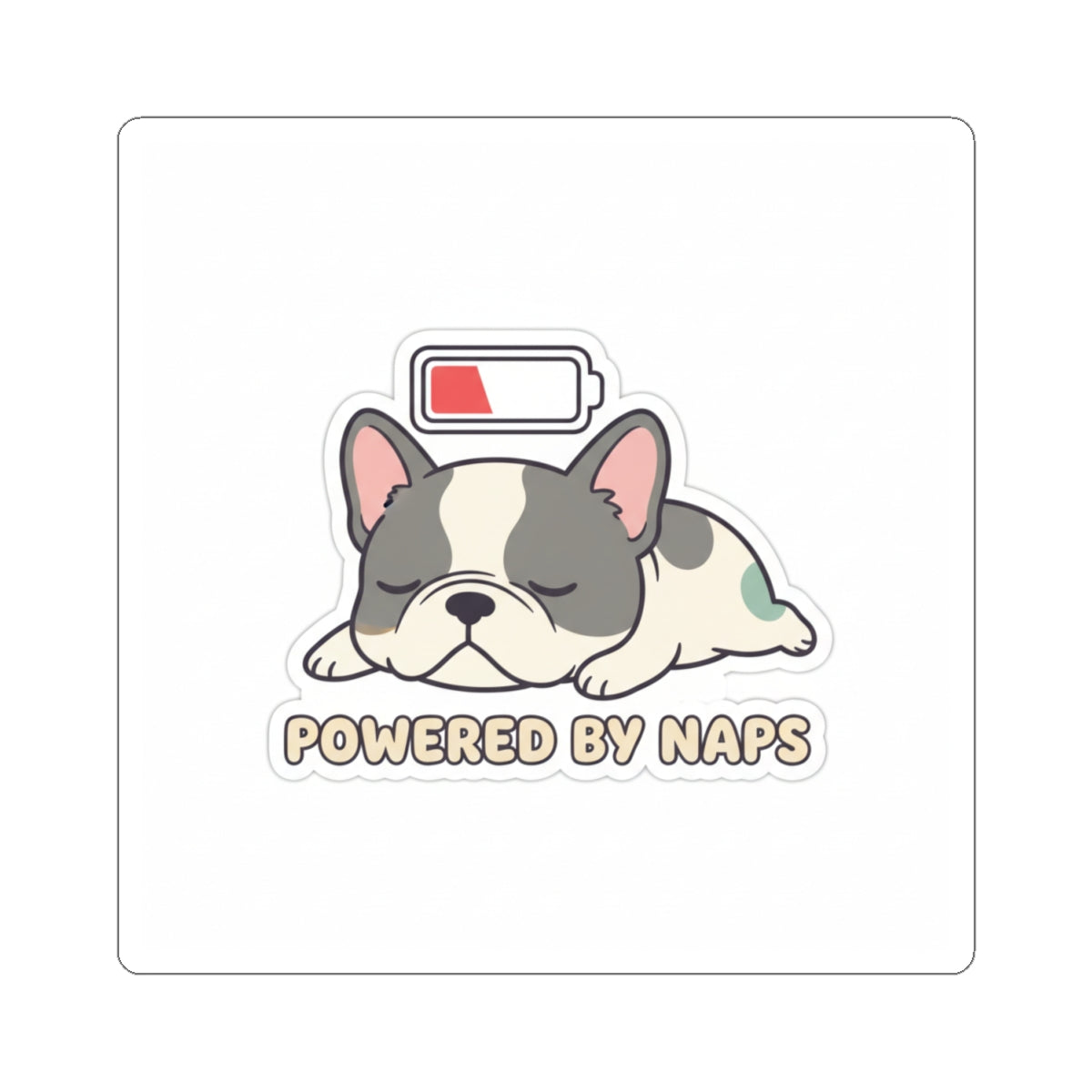 Energy Level: 1% Accessory for French Bulldogs